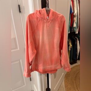Anthropologie Daily Practice Coral Sweatshirt Hoodie